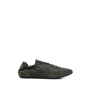 Prada Men Collapse Re-Nylon And Suede Sneakers